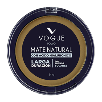 Polvo Compacto Mate Natural Vogue