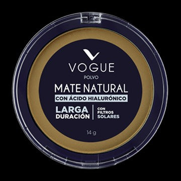 Polvo Compacto Mate Natural Vogue